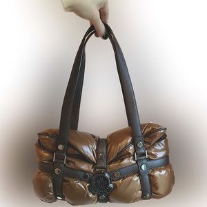 Moncler Purse Brown Puffy *BRAND NEW NEVER WORN*